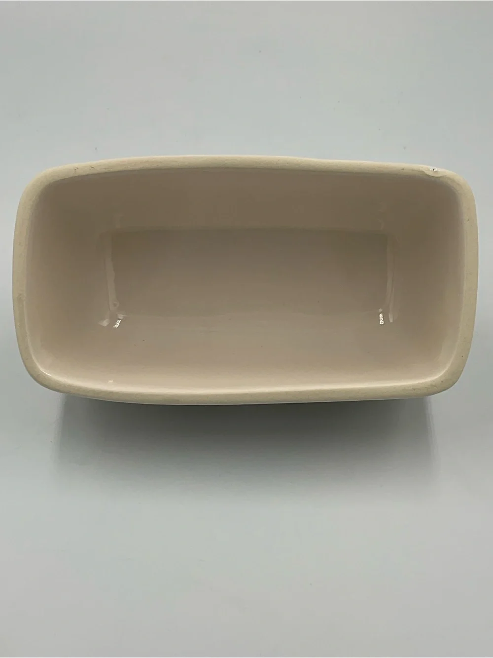 Rae Dunn Oversized Ceramic Butter Dish Lid Replacement with Handle